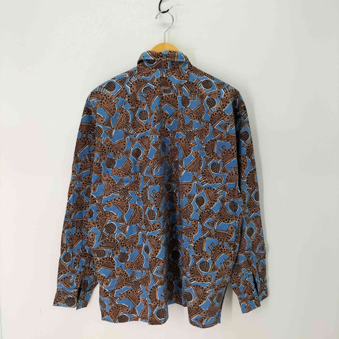 ポールスミス Paul Smith 総柄ボタンシャツ 鳥 メンズ JPN:2