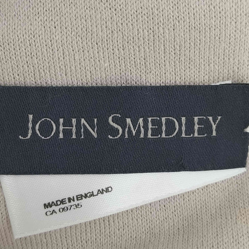 ジョンスメドレー JOHN SMEDLEY イングランド製 SEA ISLAND COTTON ストール メンズ