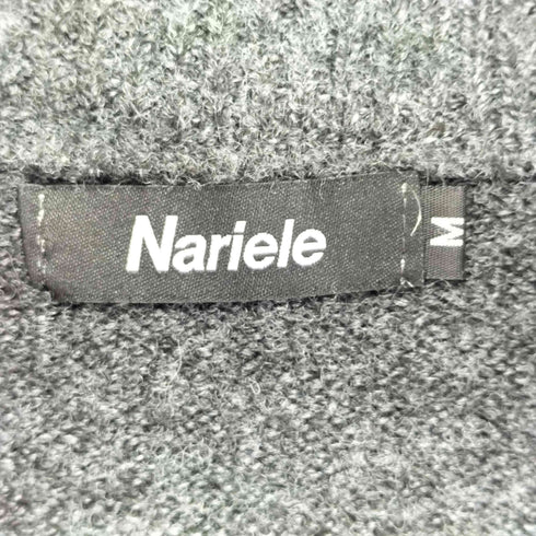 Nariele クロスモチーフショートニット レディース