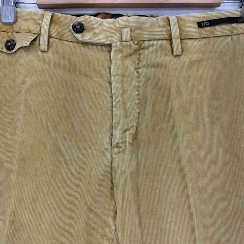 ピーティーゼロウーノ PT01 Anvers STRETCH SUPER SLIM FIT コーデュロイ センタープレスチノ メンズ 52