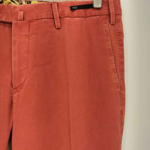 ピーティーゼロウーノ PT01 Jambo STRETCH SUPER SLIM FIT センタープレス チノスラックス メンズ 52