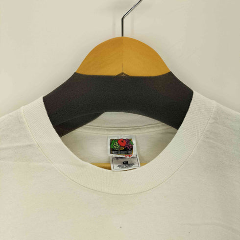フルーツオブザルーム FRUIT OF THE LOOM シングルステッチ プリントクルーネックTシャツ メンズ import:XL