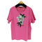 Bob Mackie フラワー刺繍 クルーネックTシャツ レディース import:XL