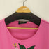 Bob Mackie フラワー刺繍 クルーネックTシャツ レディース import:XL