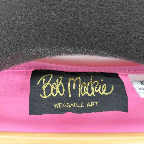Bob Mackie フラワー刺繍 クルーネックTシャツ レディース import:XL