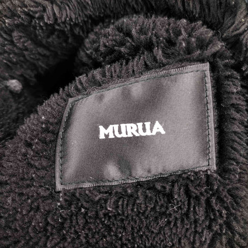 ムルーア MURUA オーバーカラーショートフェイクムートン レディース FREE