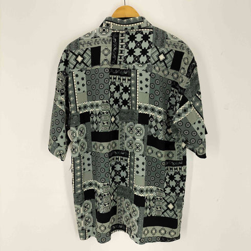 memo's 総柄シャンブレーシャツ メンズ import:L
