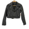 ザラ ZARA フェイクレザーライダースジャケット メンズ import:S