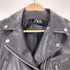 ザラ ZARA フェイクレザーライダースジャケット メンズ import:S