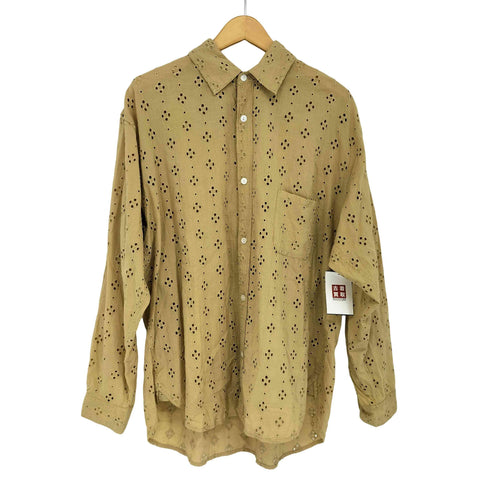 ニッチ niche. INDUSTRIAL HINDUSTAN Lace Reglar Collar Shirts レディース L