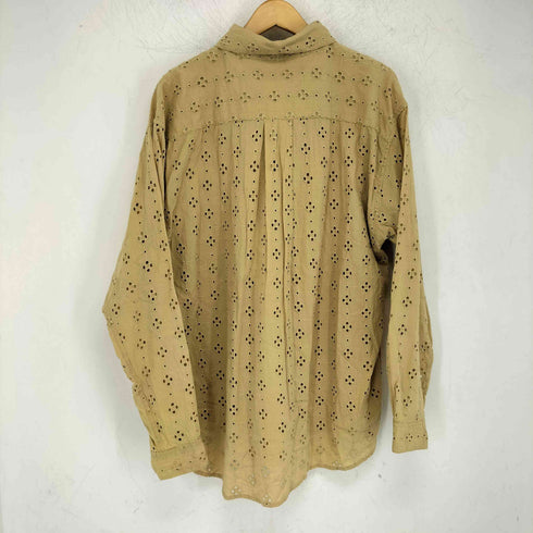 ニッチ niche. INDUSTRIAL HINDUSTAN Lace Reglar Collar Shirts レディース L