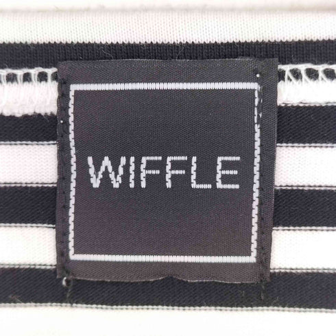 ウィッフル WIFFLE ボーダー SHORT BIG L カットソー レディース FREE
