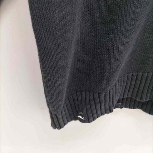 ザラ ZARA ダメージ加工 コットンニット メンズ import:L