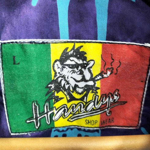 HANDYS SHOP WEAR コットンアロハシャツ メンズ import:L