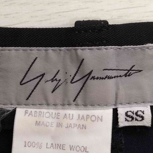 ヨウジヤマモト Yohji Yamamoto 90S ウール クロップド バルーンパンツ レディース SS
