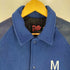 Dilly メルトンウール 袖レザー スタジャン メンズ import:M
