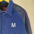 Dilly メルトンウール 袖レザー スタジャン メンズ import:M
