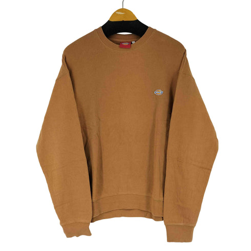 ディッキーズ Dickies ワンポイントロゴ クルーネックスウェット メンズ JPN:L