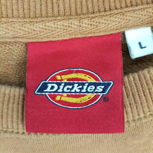 ディッキーズ Dickies ワンポイントロゴ クルーネックスウェット メンズ JPN:L