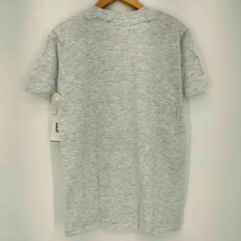 90s Hanes ボディ 袖裾シングルステッチ mineral county プリント クルーネック半袖Tシャツ メンズ import:M