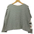 ロクビューティーアンドユースユナイテッドアローズ 6 BEAUTY & YOUTH UNITED ARROWS BORDER SLIT SLEEVE PULLOVER レディース JPN:36