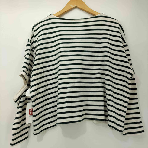 ロクビューティーアンドユースユナイテッドアローズ 6 BEAUTY & YOUTH UNITED ARROWS BORDER SLIT SLEEVE PULLOVER レディース JPN:36