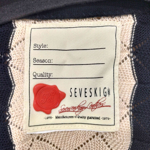 セヴシグ SEVESKIG 24SS Reunited Pathway Knit Cardigan メンズ JPN:XL
