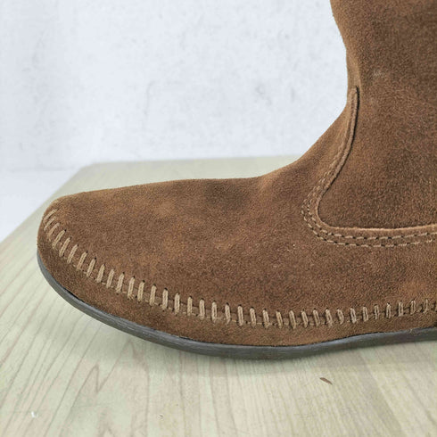 ミネトンカ Minnetonka コンチョ スエードウエスタンブーツ Y2K レディース 7