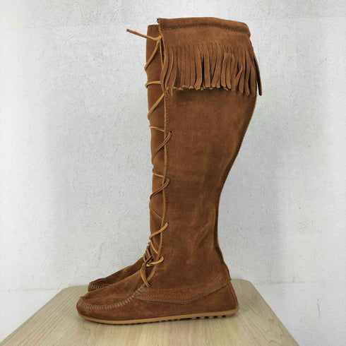 ミネトンカ Minnetonka フリンジロングブーツ Y2K レディース 7