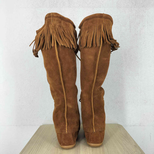 ミネトンカ Minnetonka フリンジロングブーツ Y2K レディース 7