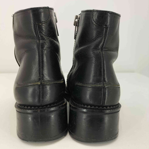 メゾンエウレカ MAISON EUREKA ZIP BOOTS レザーショートブーツ レディース JPN:36