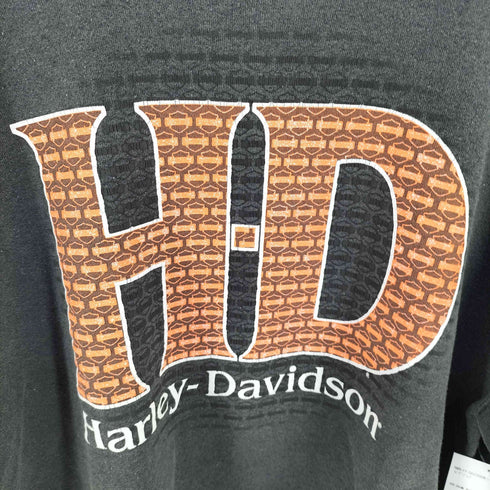 ハーレーダビッドソン HARLEY-DAVIDSON 90S USA製 両面プリントスウェット メンズ import:XL