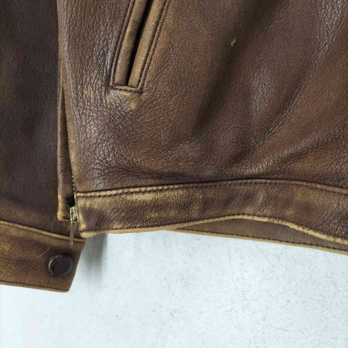 MOTIVE deerskin ロケットタロン キルティングライナー付き レザージャケット メンズ M