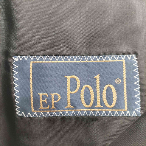 ep polo 2ピース セットアップ ピークドラペル シングルブレスト テーラード ジャケット スラックス メンズ 92-80-170