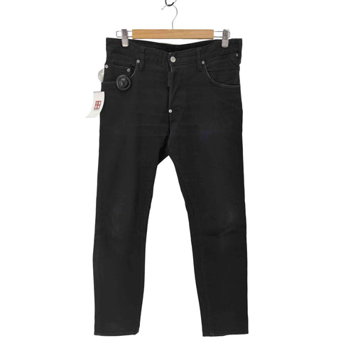 ディースクエアード DSQUARED2 ジップデザイン ローライズ スキニーデニム メンズ EUR:50