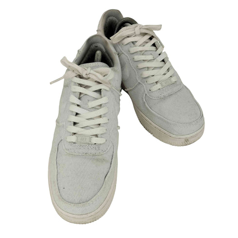 ナイキ NIKE Air Force 1 Low Canvas Pack - Triple White エアフォース 1 キャンバス メンズ JPN:26.5
