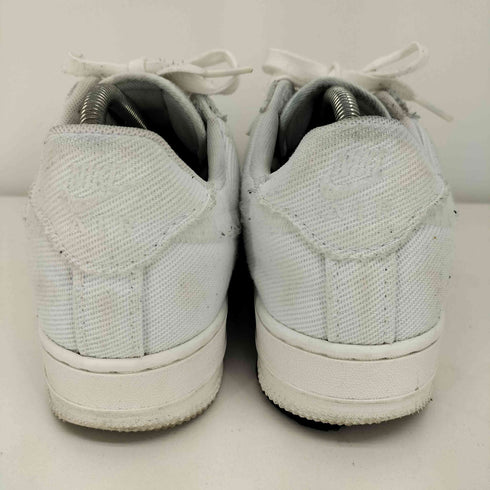 ナイキ NIKE Air Force 1 Low Canvas Pack - Triple White エアフォース 1 キャンバス メンズ JPN:26.5