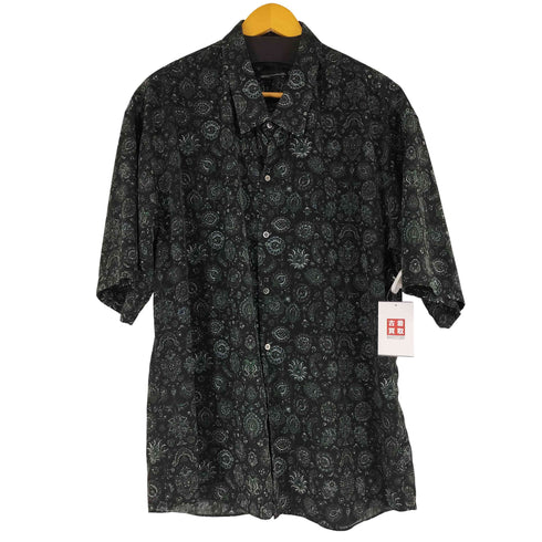 ラッドミュージシャン LAD MUSICIAN 20SS DECHINE INKJET PAISLEY SHORT SLEEVE BIG SHIRT メンズ JPN:44