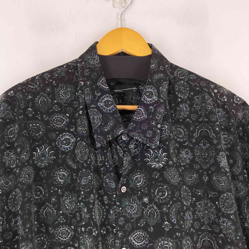 ラッドミュージシャン LAD MUSICIAN 20SS DECHINE INKJET PAISLEY SHORT SLEEVE BIG SHIRT メンズ JPN:44