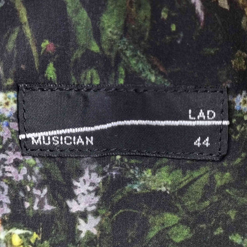 ラッドミュージシャン LAD MUSICIAN 21SS SMALL FLOWER STANDARD SHIRT メンズ JPN:44