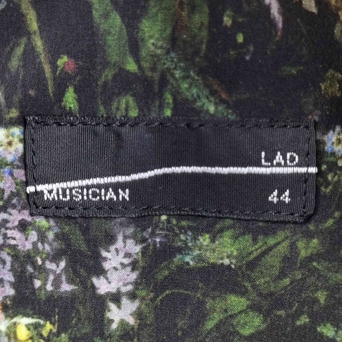 ラッドミュージシャン LAD MUSICIAN 21SS SMALL FLOWER STANDARD SHIRT メンズ JPN:44