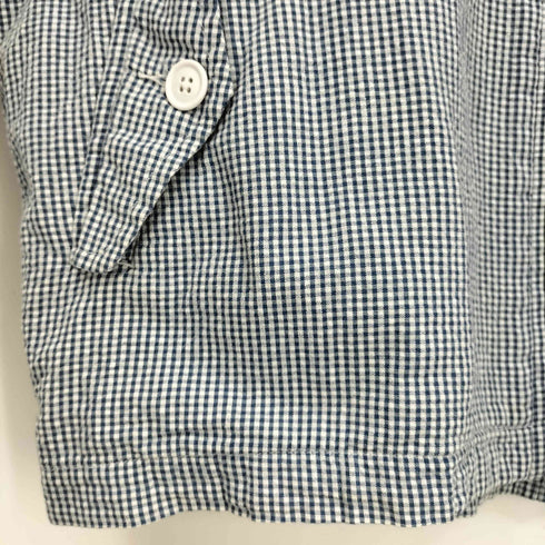 ポロバイラルフローレン Polo by RALPH LAUREN ポニー刺繍 ギンガムチェック コットン シアサッカー ハリントンジャケット メンズ import:L