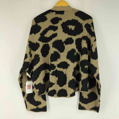 ラッドミュージシャン LAD MUSICIAN MIDDLE GAUGE WJQ KNIT VINTAGE LEOPARD CARDIGAN メンズ JPN:44