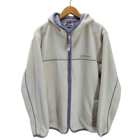 ピコ PIKO 00S パイピング ライン ボア フリース フーデット ジャケット B系 Y2K メンズ import:L