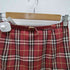 バーバリーブルーレーベル BURBERRY BLUE LABEL Checked Midi Skirt レザー ベルト タータン チェック スリット ミディ スカート レディース EUR:38
