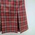 バーバリーブルーレーベル BURBERRY BLUE LABEL Checked Midi Skirt レザー ベルト タータン チェック スリット ミディ スカート レディース EUR:38