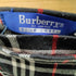 バーバリーブルーレーベル BURBERRY BLUE LABEL Checked Pleated Wrap Midi Skirt レザー ベルト ウール タータン チェック フリンジ 巻き ラップ ミディ プリーツ スカート レディース EUR:38