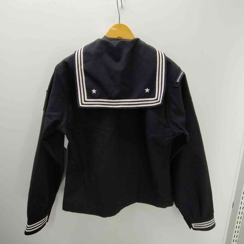 ユーエスネイビー U.S.NAVY 90S JUMPER MAN'S NAVSECGRUACT Misawa 米軍 海軍 マリン ボーダー セーラー スキッパー シャツ 1994年会計 メンズ