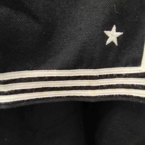 ユーエスネイビー U.S.NAVY 90S JUMPER MAN'S NAVSECGRUACT Misawa 米軍 海軍 マリン ボーダー セーラー スキッパー シャツ 1994年会計 メンズ