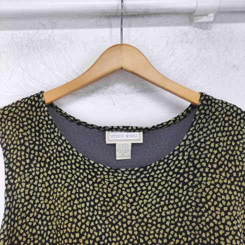 STUDIO WORKS ノースリーブトップス レディース import:XL